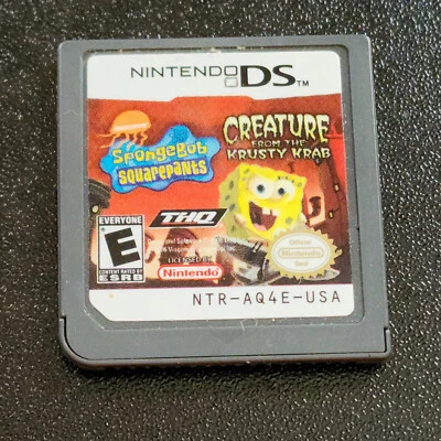 SpongeBob SquarePants Creature From The Krusty Krab Nintendo DS Loose Cartridge - Image 1 of 4