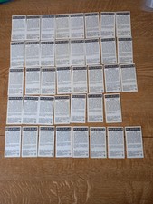  Brooke Bond Tea Cards - Police File. Dated 1977. 39 out of 40.