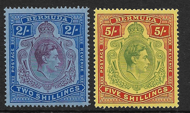 BERMUDA @ 1938 SG 116,118 V.F    NICE PRICED @GB1765 — 第 1/1 张图片