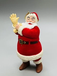 Vintage Hallmark Night Before Christmas SANTA CLAUSE Figur Ornament 2001 - Bild 1 von 7