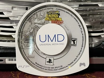 Capcom Classics Collection: Remixed (Sony PSP, 2006) DISC ONLY - TESTED & WORKS - Image 1 of 2