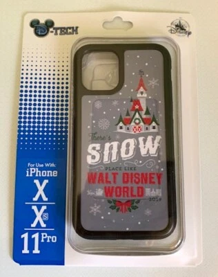 FUNDA DE TELÉFONO DISNEY D-TECH THERE'S SNOW PLACE LIKE WDW SE ADAPTA A iPHONE X, XS y 11 PRO Foto 1 de 3