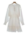 DESIGNERS REMIX Dress Off-white 36(Approx. S) 2200372510970