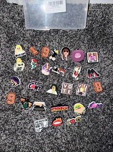 Taylor Swift Girl Power Rubber Jibbitz Charms For Clogs Croc Like Shoe Lot Of 28 - Picture 1 of 3