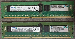 2x 8GB Samsung DDR3 1Rx4 12800R RAM Arbeitsspeicher - Bild 1 von 2