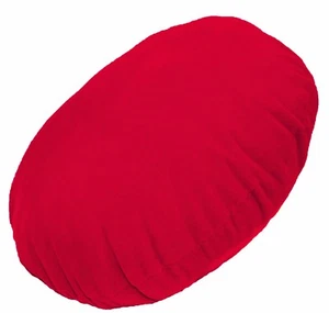mb55n Red Plain Round Velvet Style Cushion Cover/Pillow Case*Custom Size - Picture 1 of 6