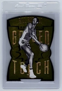 2011-12 Fleer Retro Bill Russell Golden Touch Die Cut Card 10 Boston Celtics HOF - Picture 1 of 2