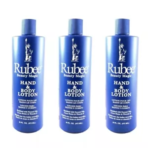 3X Rubee Beauty Magic Hand & Body Lotion with Natural Oils,Vitamin E&Cocoa 473ml - Picture 1 of 3