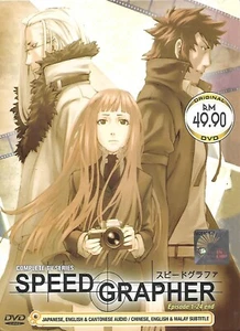 Speed Grapher Complete 24 Episodes Japanese Anime DVD English Dub Free Ship - Picture 1 of 7