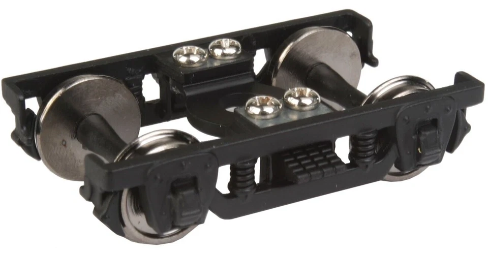 Walthers HO Scale ~ Pullman-Standard 8' Passenger Trucks ~ 36" Wheels ~ 920-2124 - Image 1 of 1