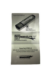 Kanguru Defender Elite30, Hardware Encrypted, Secure, SuperSpeed USB 3.0 Flash