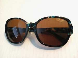 Kirkland Signature M39 Blue Tortoise Brown Oversized Sonnenbrille 57-18 140 Italy - Bild 1 von 11