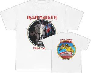 Iron Maiden 8. Oktober 1983 NYC Brain Damage At The Garden Event Shirt - Bild 1 von 1