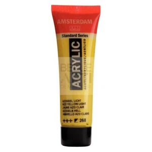COLORE ACRILICO 268 GIALLO AZO. CHIARO AMSTERDAM "ACRYLIC" TUBO DA 20ML - Imagen 1 de 4
