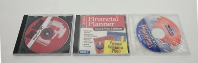 Win CD LOT: Quicken Financial Planner + Vorton Financial Powertools NEW - Image 1 of 2