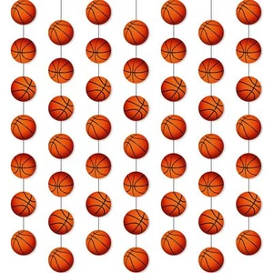 Faccito 8 Pcs Sports Party Banners Sports Theme Party Hanging Decorations Spo... - Picture 1 of 6