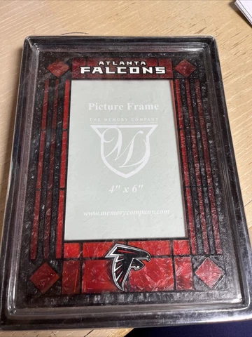 Vertical Art Glass Frame Atlanta Falcons Cover