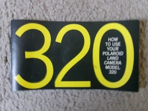Polaroid Land Camera Model 320 Manual free shipping - Picture 1 of 3