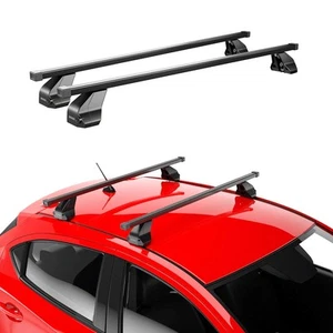 Fix Point Roof Racks Top Cross Bars for Mitsubishi Outlander Sport 2011-24 Black - Picture 1 of 9