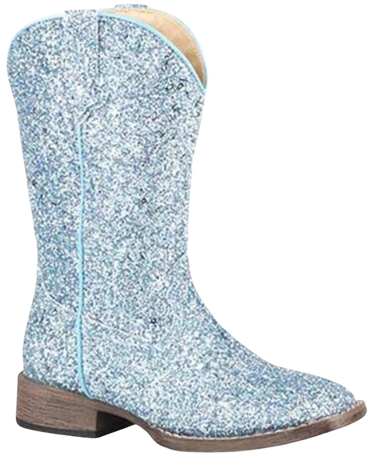 Roper Toddler-Girls' Glitter Galore Western Boot Square Toe - 09-017-1903-2813 - Image 1 of 1