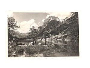 Alte Postkarte Berchtesgaden Hintersee mit Reiteralp Historische Fotografie 1938 - Picture 1 of 6