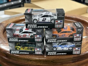 Lot of 5 NASCAR 1/64 Diecast Brad Keselowski 2016, Miller Lite, Autotrader +more - Picture 1 of 19
