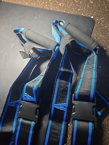 (2) Gurt A Griff 6 Fuß Tragegurt mit Griff für Umzug, Einkaufen NEU - Bild 1 von 4