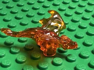 Lego  Ninjago Trans-Orange Dragon - Picture 1 of 1