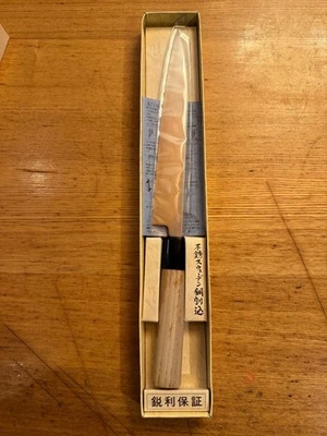 Cuchillo de cocina Tojiro Yanagiba de alta calidad Suecia acero 210 mm Foto 1 de 4