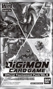 Digimon TCG - Official Tournament Event Pack 6 - Bandai - SEALED NEU - Englisch - Bild 1 von 1