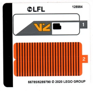 LEGO STICKER SHEET 75273 POE DAMERON'S X-WING STARFIGHTER from set New & Genuine - Picture 1 of 1