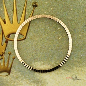 Original Rolex DJ DD 36mm 1603 16013 1803 18038 Fluted 18KYellow Gold Bezel #F57 - Picture 1 of 5