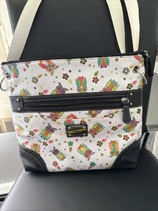 STONE MOUNTAIN Fun Multicolored Owl Adjustable Crossbody Purse - Picture 1 of 10