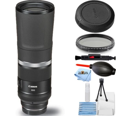 Canon RF 800mm f/11 IS STM Lens 3987C002 -  7PC Filter Bundle - Image 1 of 4