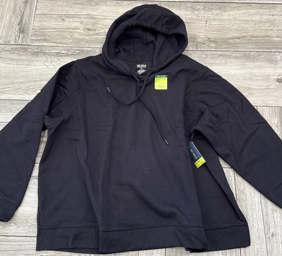 Tek Gear Ultrasoft Fleece Hoodie Plus Size Womens Clothing Size 3X Black - Image 1 of 4