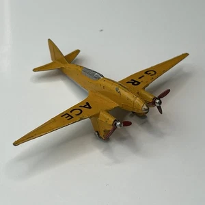 DINKY LIGHT RACER (DE HAVILLAND COMET) 60G YELLOW G-RACE VINTAGE 1945-49 DIECAST - Picture 1 of 19