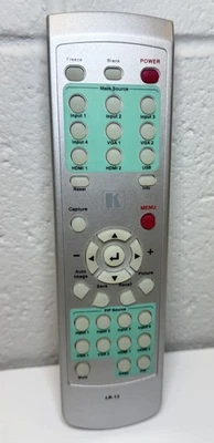 KRAMER LR-12 Replacement Remote Control For Presentation Switcher Scaler VP-728 - Image 1 of 4