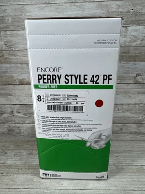 Guante Quirúrgico Encore Estilo Perry 42 PF Estéril Ansell 1 Caja Talla 8.5 *Ver Fecha* Foto 1 de 4