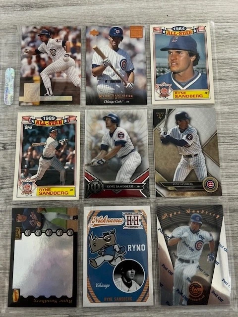 2013 Ryne Sandberg Panini Hometown Heroes Nickname Ryno - Image 1 of 2