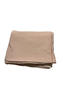 Tessuto maglia jersey a quadri rosa e bianco misura 68 X 36 Resto �� - Foto 1 di 5