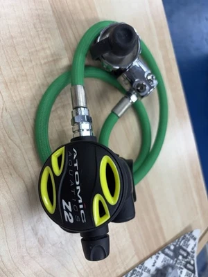 Atomic Aquatics Z2 Scuba Diving Regulator, First & Second Stage - Image 1 of 4