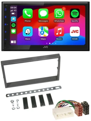 JVC Bluetooth 2DIN MP3 DAB USB Autoradio für SSangYong Kyron ab 2005 - Bild 1 von 4