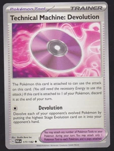 Technical Machine Devolution Uncommon SV04: Paradox Rift 177/182 Pokémon Trading - Picture 1 of 1