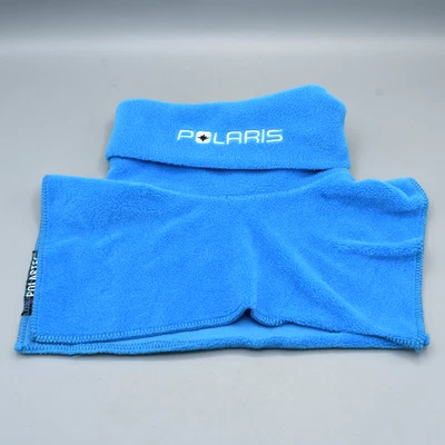 Polaris Polartec Fleece Dickey Dickie Vtg One Size USA Blue Snowmobiling READ - Image 1 of 4