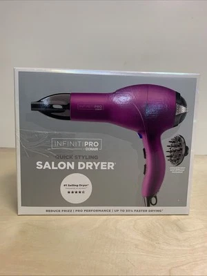 ⚡️InfinitiPro Conair QuickStyling Purple Used - Image 1 of 4