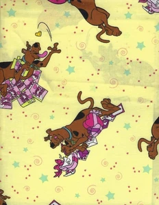 Tessuto vintage NOS Natale Scooby Doo LOVE BTHY stock foto è colore migliore - Foto 1 di 3