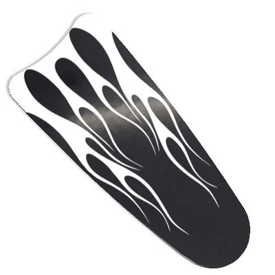 "White Flame" - Tanque de gasolina tablero consola CB intercomunicador inserto para Harley Ultra 03-07 Foto 1 de 3