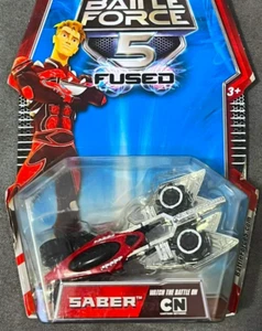 HOT WHEELS Auto BATTLE FORCE 5 Five SABER Fahrzeug Racer GEBRAUCHT Mattel - Bild 1 von 2