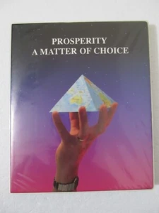 PROSPERITY - A MATTER OF CHOICE by Bob Johnson, 1989 Cassette & Book Set - Picture 1 of 10