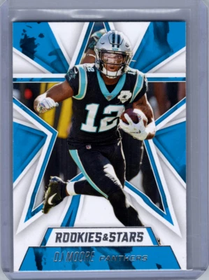 2020 Panini Rookies & Stars DJ Moore #77  Panthers /Chicago Bears NFL - Image 1 of 2